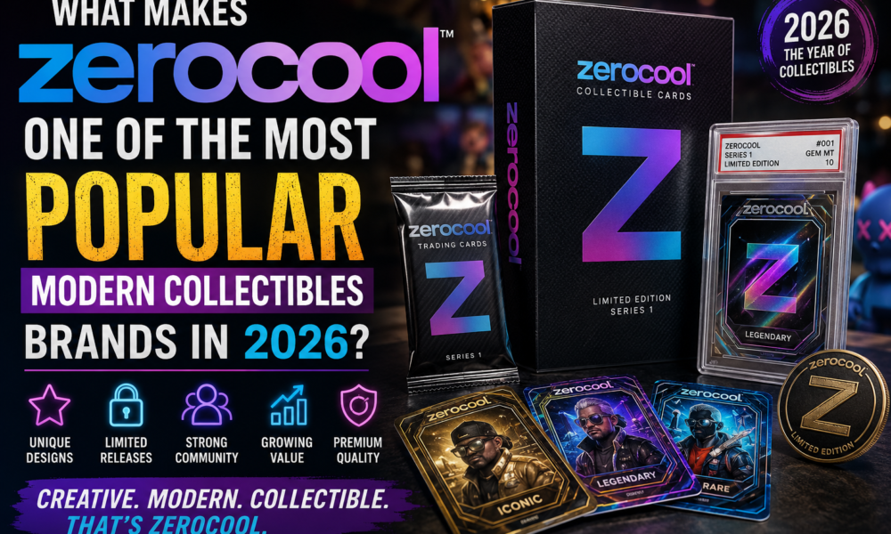 zerocool collectibles trading cards showing why it is one of the most popular modern collectibles brands in 2026 with unique designs and limited releases.