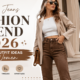 Brown Jeans Fashion Trend 2026 Stylish Outfit Ideas for Women