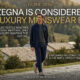 Elegant Zegna luxury menswear collection featuring premium Italian tailored suits, refined casual wear, and exceptional craftsmanship that showcases why Zegna is considered one of the best luxury menswear brands in the world.