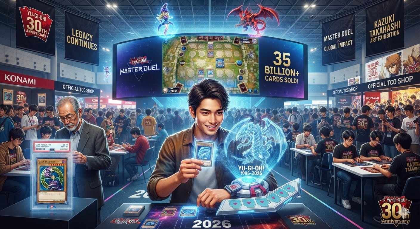 "Yu Gi Oh trading cards featuring iconic monsters and characters, representing one of the most popular trading card franchises of all time with strategic gameplay and collectible cards."