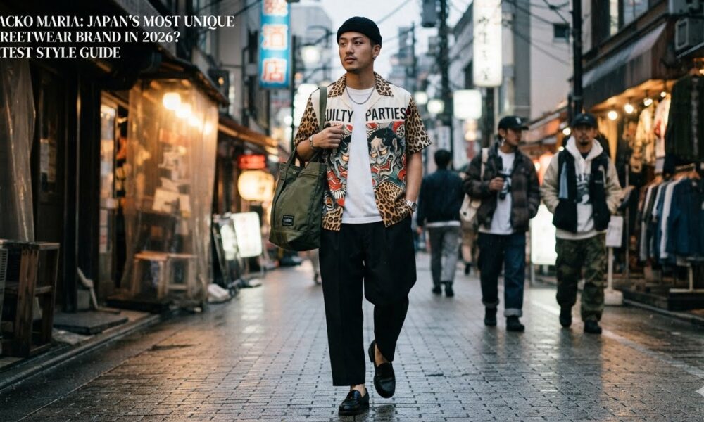 Wacko Maria streetwear collection featuring premium Japanese fashion with bold graphic shirts, stylish jackets, and luxury streetwear inspired by music, art, and modern Tokyo style.