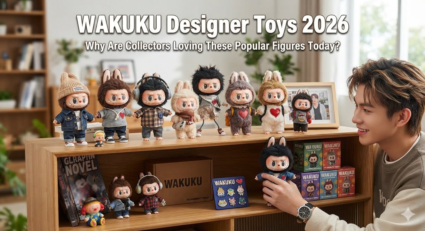 WAKUKU Designer Toys 2026: Why These collectible figures are becoming popular among designer toy and figure collectors.