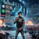 YoungBoy NBA performing on stage during a live concert, highlighting why he is one of the most streamed rappers in the world with millions of loyal fans and chart topping music.