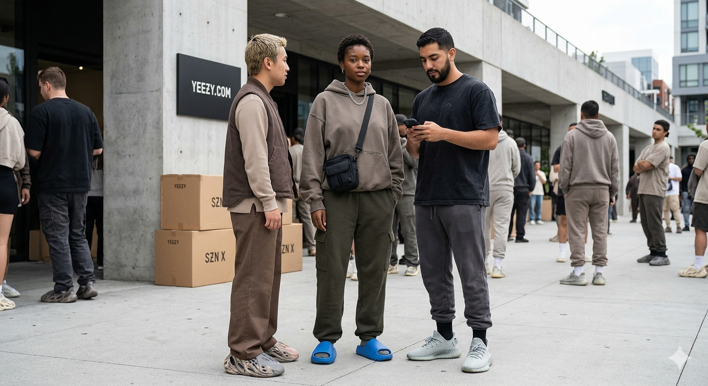 What Makes Yeezy One of the Most Popular Sneaker and Fashion Brands featuring modern Yeezy sneakers, minimalist streetwear style, and global sneaker culture influence in 2026