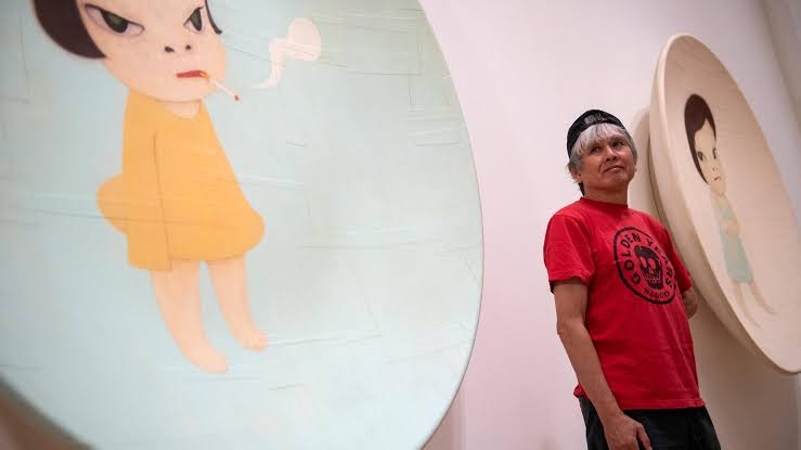 Yoshitomo Nara artwork featuring his iconic expressive child character, representing the artist's influence on contemporary Japanese art and modern art worldwide in 2026.