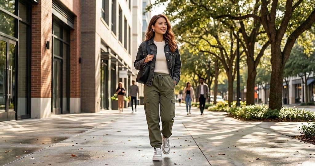 How to Style Cargo Pants for Streetwear in 2026 with modern streetwear outfit ideas and sneakers