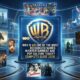 Why Is WB One of the Most Recognized Names in Entertainment and Pop Culture? Illustration featuring the WB logo with iconic entertainment themes, movies, television, animation, and pop culture elements.