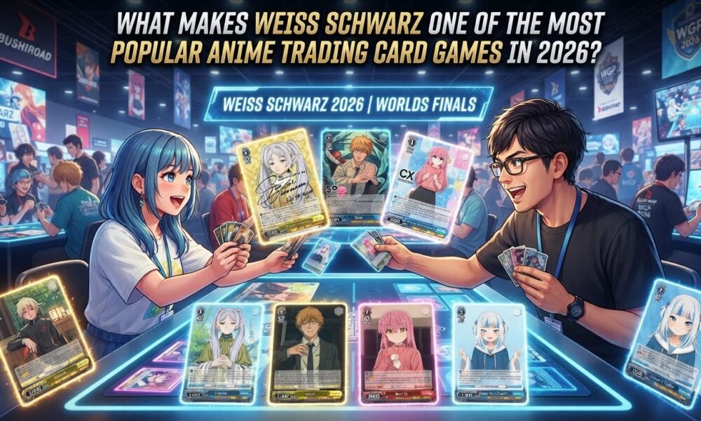 What makes Weiss Schwarz one of the most popular anime trading card games in 2026?