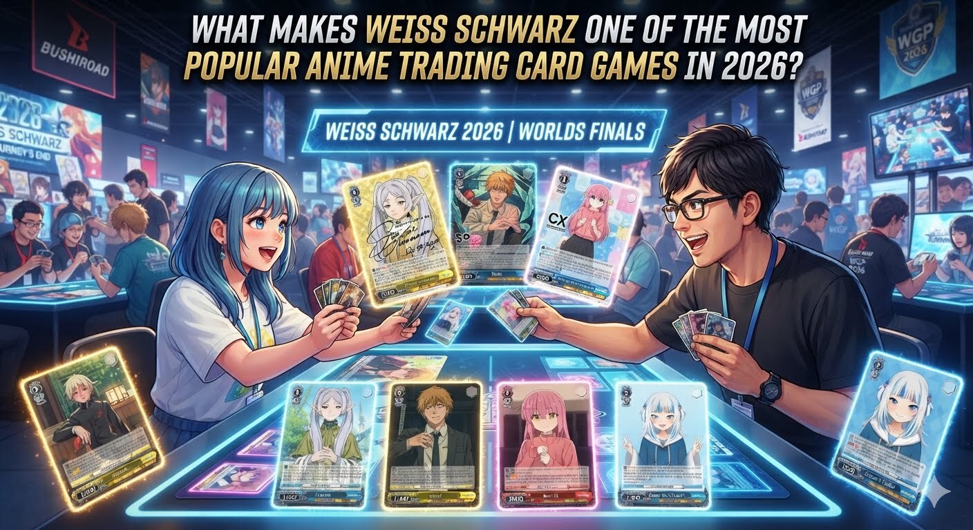 What makes Weiss Schwarz one of the most popular anime trading card games in 2026?