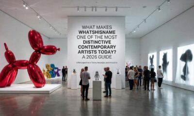 What Makes Whatshisname One of the Most Distinctive Contemporary Artists Today?