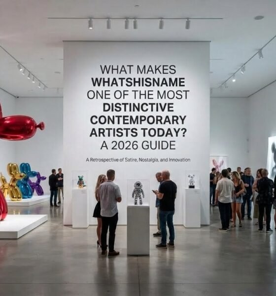 What Makes Whatshisname One of the Most Distinctive Contemporary Artists Today?