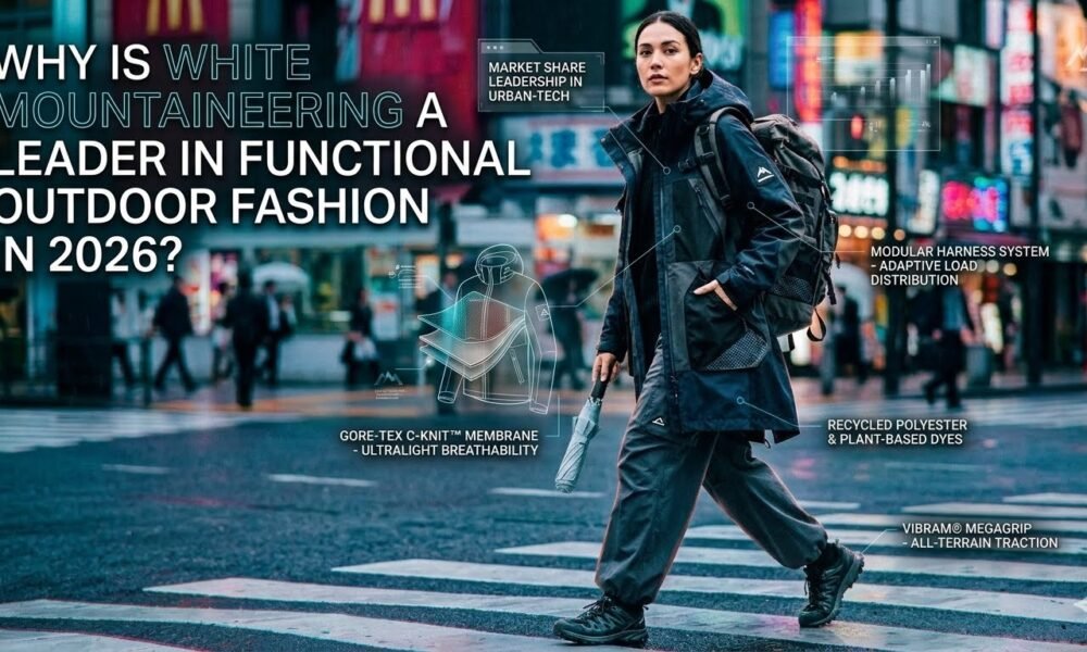 White Mountaineering leading functional outdoor fashion with technical clothing, practical design, and Japanese outdoor style