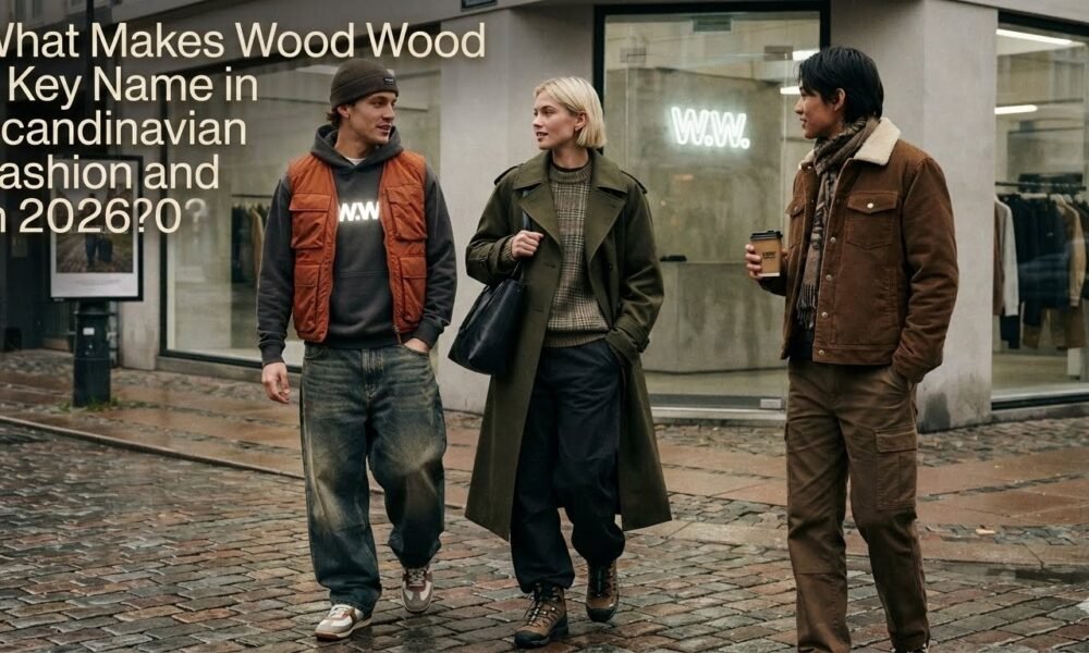 Wood Wood Scandinavian fashion and streetwear clothing showcasing Copenhagen style and modern design.