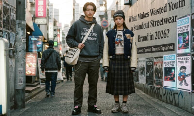 Wasted Youth streetwear hoodie showcasing bold graphic design and modern urban fashion style trends in 2026.