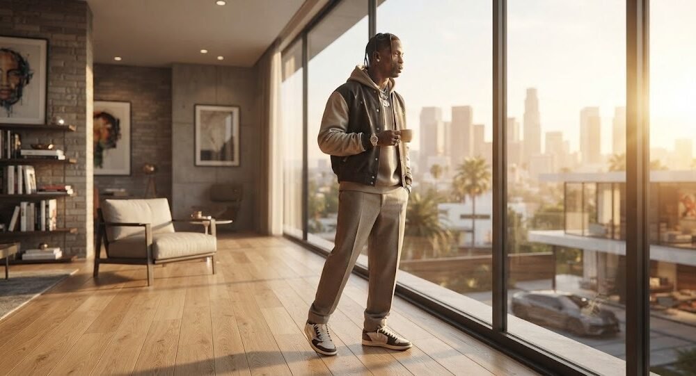 How Travis Scott Became a Streetwear Fashion Icon in 2026, showcasing his signature streetwear style and fashion influence.