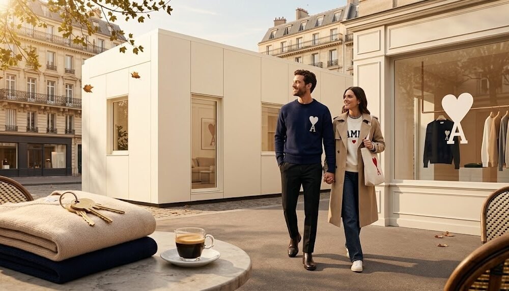 What Is Ami Paris and Why Is It So Popular? French fashion clothing featuring the iconic Ami de Coeur heart logo.